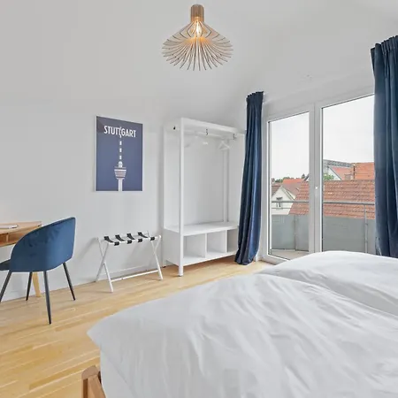 Design-apartment - Kueche - Balkon - Tiefgarage アパート ラインフェルデン＝エヒターディンゲン